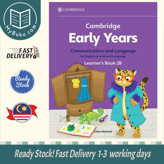 Cambridge Early Years Communication and Language for English as a Second Language Learner's Book 2B - Claire Medwell - 9781009388160 - Cambridge University Press