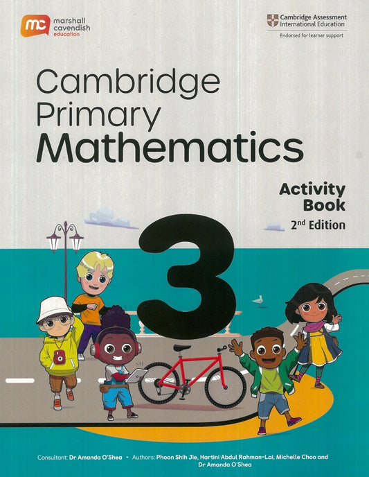 Cambridge Primary Mathematics 3 Activity Book 2nd Edition - 9789815055405 - Marshall Cavendish