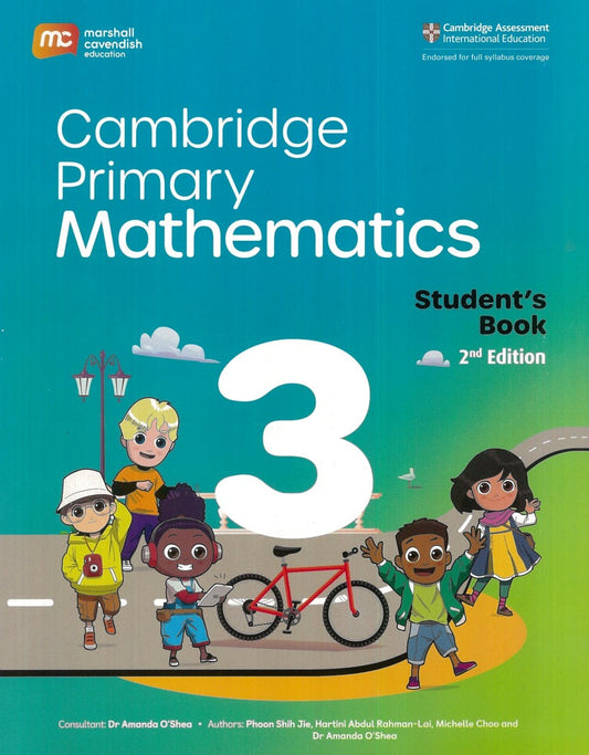 Cambridge Primary Mathematics 3 Students Book 2nd Edition - 9789815055368 - Marshall Cavendish