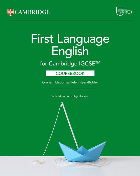 Cambridge IGCSE First Language English Coursebook with Digital Access - Graham Elsdon - 9781009528795 - CUP