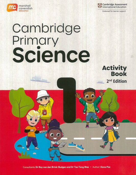 Cambridge Primary Science 1 Activity Book 2nd Edition - 9789814911535 - Marshall Cavendish