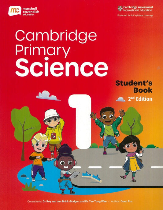 Cambridge Primary Science 1 Students Book 2nd Edition - 9789814911719 - Marshall Cavendish