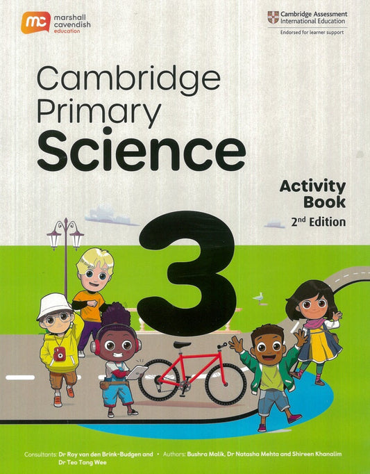 Cambridge Primary Science 3 Activity Book 2nd Edition - 9789814911672 - Marshall Cavendish