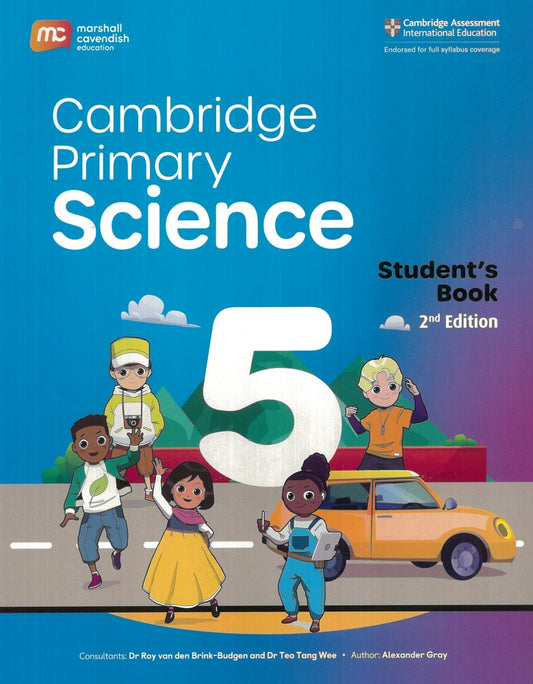 Cambridge Primary Science 5 Students Book 2nd Edition - 9789814911870 - Marshall Cavendish