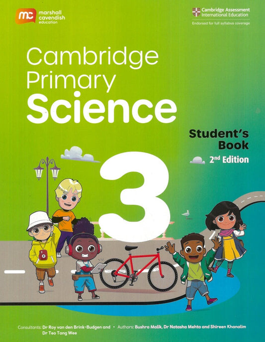 Cambridge Primary Science 3 Students Book 2nd Edition - 9789814911733 - Marshall Cavendish