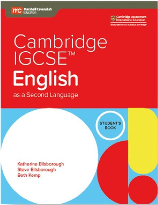 Cambridge IGCSE English As A Second Language Student Book 2nd Edition - 9789815071917 - Marshall Cavendish