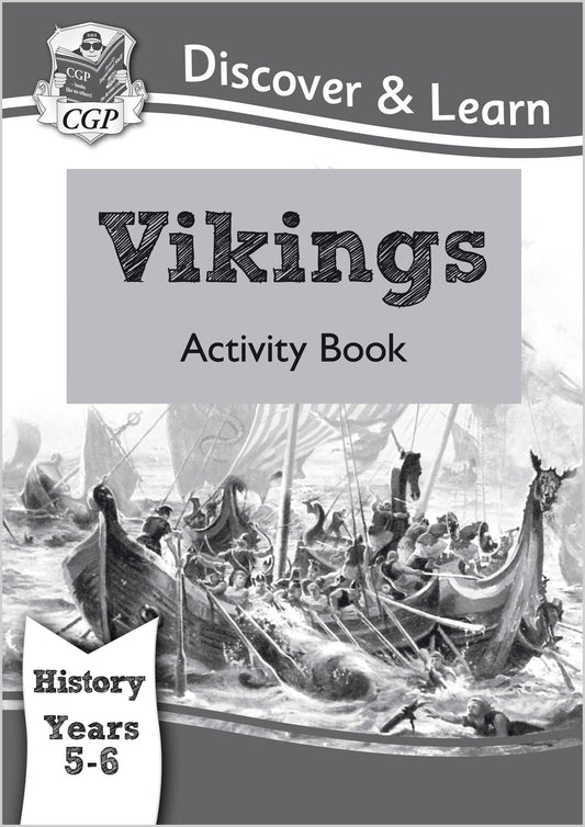 History: Vikings Activity Book - 9781782942023 - CGP