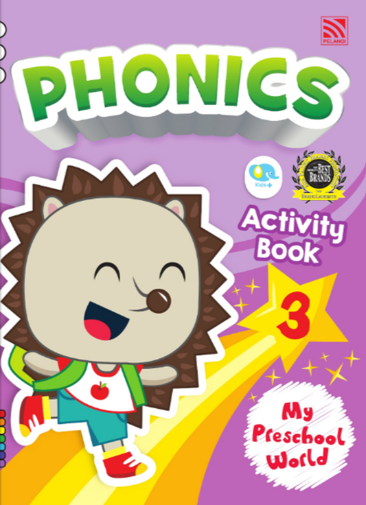 My Pre School World - Phonics Activity 3 - 9789670077413 - Pelangi