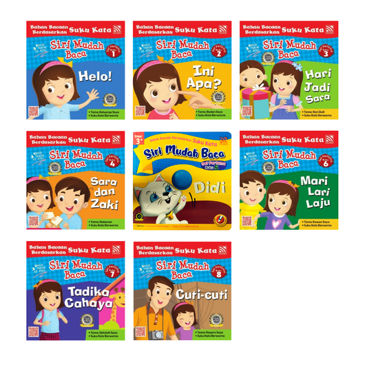 MIS | Siri Mudah Baca Set 1 - Pelangi