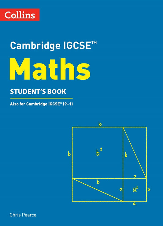Collins Cambridge IGCSE Maths Students Book 4th Edition - Chris Pearce - 9780008546052 - HarperCollins
