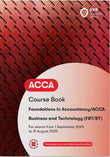 ACCA BT Business and Technology (FIA FBT) Course Book (Valid To End Aug 2025) - 9781035514106 - BPP