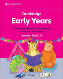 Cambridge Early Years Communication and Language for English as a First Language Learner's Book 2B - Gill Budgell - 9781009388030 - Cambridge