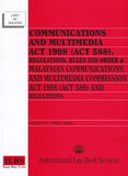 Communication And Multimedia Act 1998 (Act 588) (As At 5th April 2023) - 9789678929943 - ILBS