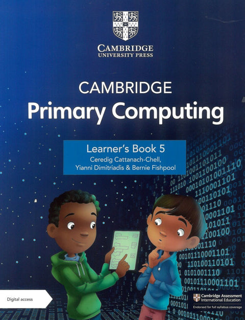 MIS | Cambridge Primary Computing Learner's Book 5 with Digital Access (1 Year) - 9781009309288 - Cambridge University Press