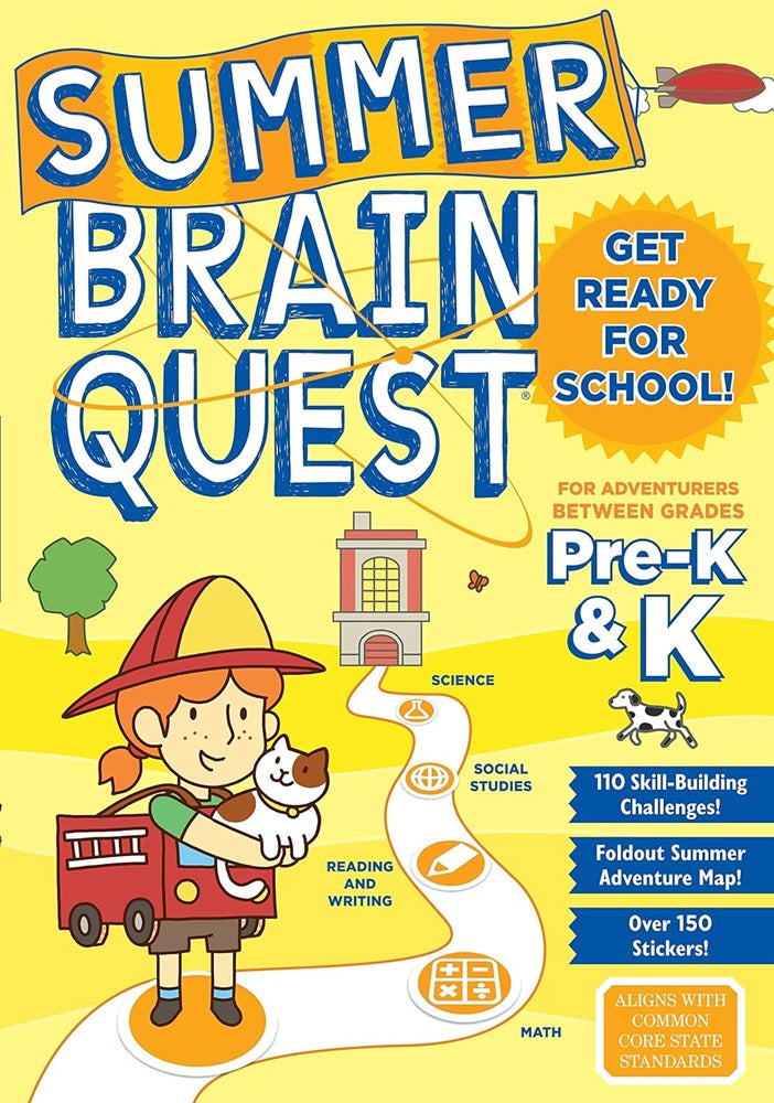 Summer Brain Quest: Between Grades Pre-K & K - 9781523502998 - Workman Publishing