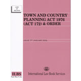 Town and Country Planning Act 1976 (Act 172) & Order (As At 5th January 2024) - 9789678927123 - ILBS