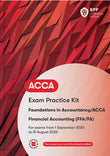 ACCA FIA Financial Accounting (FFA/FA) Exam Practice Kit (Valid Till Aug 2026) - 9781509748815 - BPP