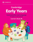 Cambridge Early Years Communication and Language for English as a First Language Learner's Book 3B - 9781009388108 - Cambridge