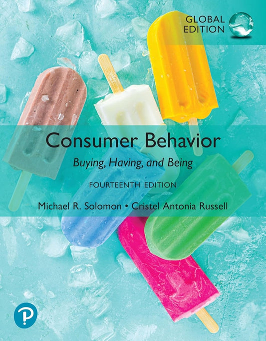 Consumer Behavior : Buying, Having, and Being - Michael R. Solomon - 9781292452340 - Pearson