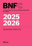 [NEW] BNF for Children [September 2025 - 2026] - British National Formulary - 9780857114884 - Pharmaceutical Press