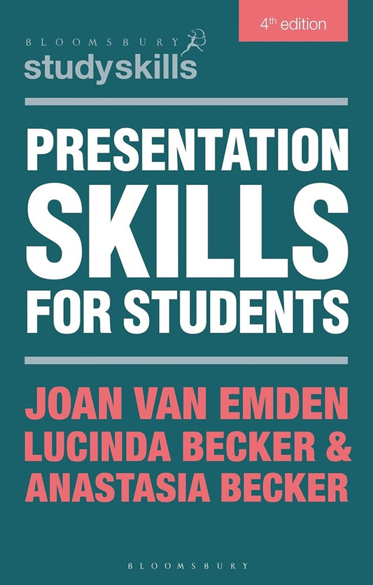 Presentation Skills for Students - Joan van Emden - 9781350473652 - Bloomsbury