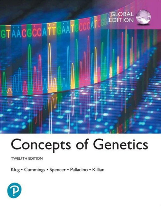 Concepts of Genetics, Global Edition - William Klug - 9781292265322 - Pearson