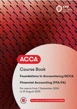 ACCA/FIA Foundations in Financial Accounting (FFA/FA) Course Book (Valid To End Aug 2025) - 9781035514182 - BPP Learning Media