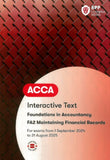 ACCA Maintaining Financial Records (FA2) Interactive Text (Valid To End Aug 2025) - 9781035514892- BPP Learning Media