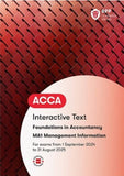 ACCA Management Information (MA1) Interactive Text (Valid To End Aug 2025) - 9781035514908- BPP Learning Media