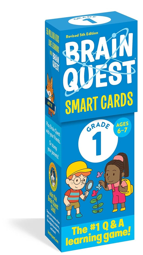 Brain Quest 1st Grade Smart Cards Revised 5th Edition (Brain Quest Smart Cards) - 9781523517268 - Workman Publishing