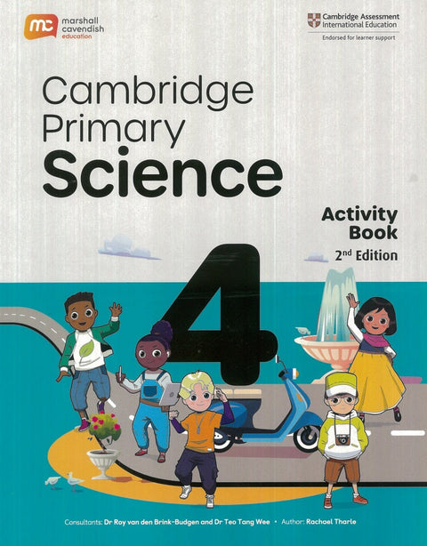Cambridge Primary Science 4 Activity Book 2nd Edition - 9789814911689 - Marshall Cavendish