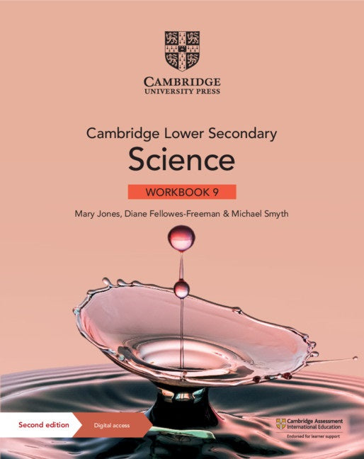 Cambridge Lower Secondary Science Workbook 9 with Digital Access (1 Year) - Jones - 9781108742894 - Cambr