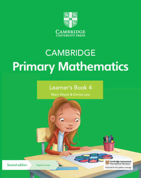 IISM | Cambridge Primary Mathematics Learner's Book 4 with Digital Access (1 Year) - Wood - 9781108745291 - Cambridge