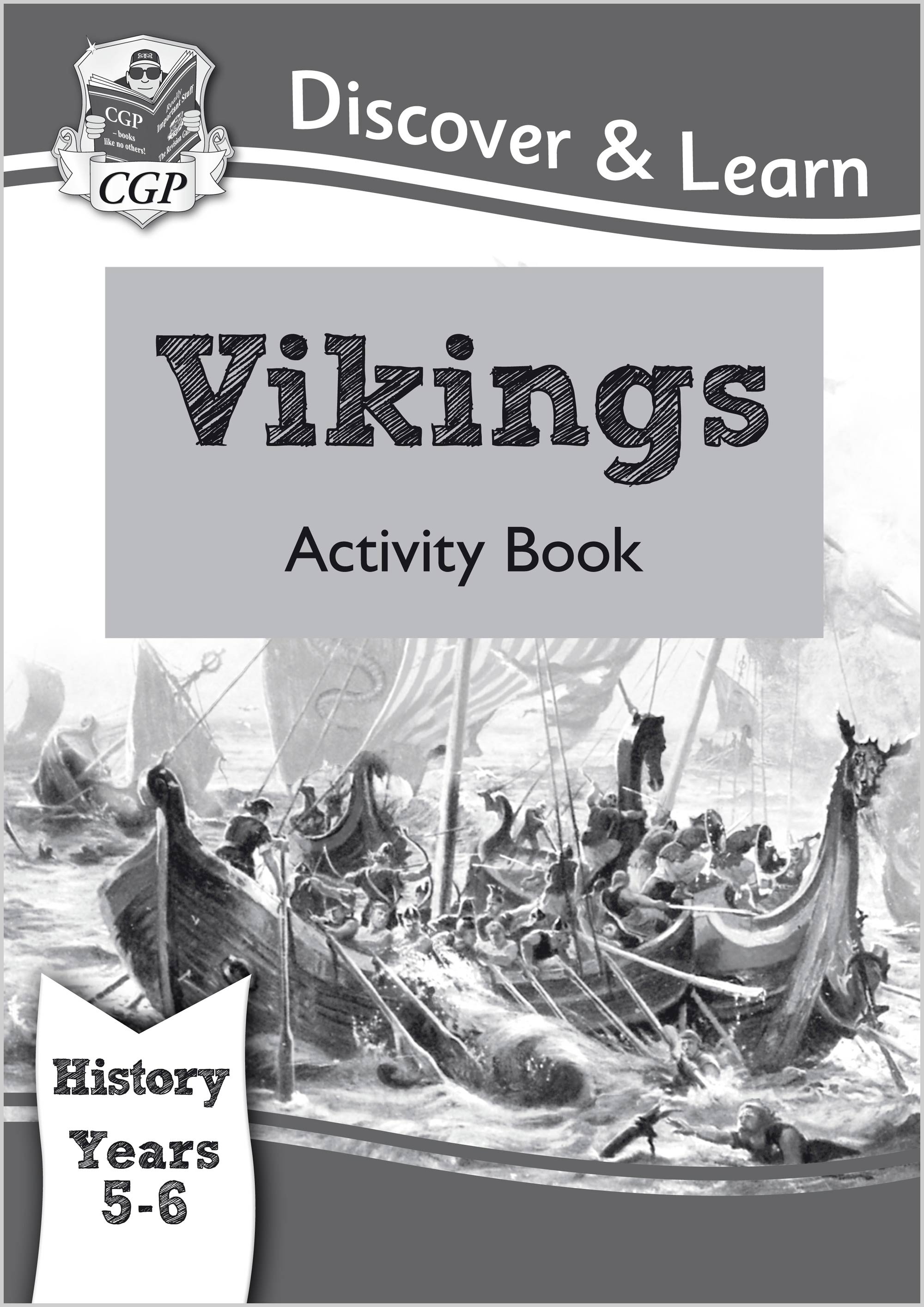 MIS - KS2 History Discover & Learn: Vikings Activity Book (Years 5 & 6) - 9781782942023 - CGP