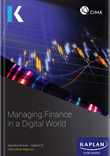 [2025 Edition] CIMA Managing Finance in a Digital World E1 Exam Kit – 9781839967849 – Kaplan Publishing