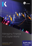 [2025 Edition] CIMA Managing Finance in a Digital World E1 Exam Kit – 9781839967849 – Kaplan Publishing