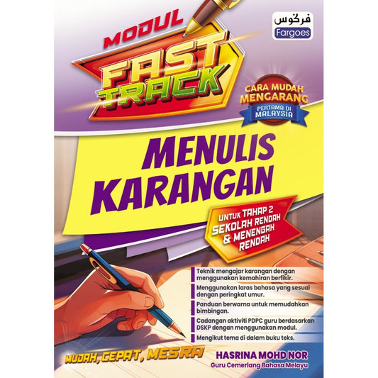 IISM - TAHAP 2 MODUL FAST TRACK MENULIS KARANGAN - Hasrina Mohd Nor - 9786294810907- Fargoes