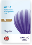ACCA Performance Management (PM) Study Text (Valid Till June 2025) - 9781839966668 - Kaplan Publishing