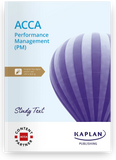 ACCA Performance Management (PM) Study Text (Valid Till June 2025) - 9781839966668 - Kaplan Publishing