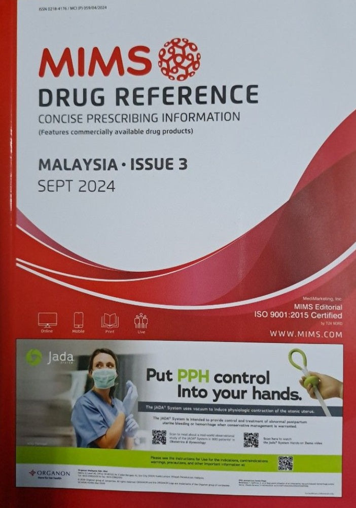 MIMS Drug Reference Malaysia Issue 3 Sept 2024 – MIMS