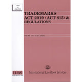 Trademarks Act 2019 (Act 815) & Regulations (As at 15 July 2024) - 9789678930482 - ILBS