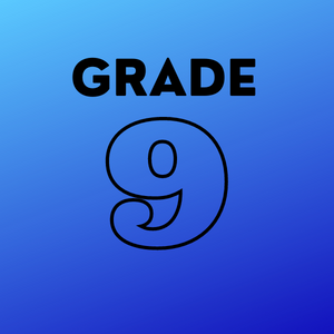 grade 9 button