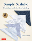 Simply Sashiko - Nihon Vogue - 9784805316245 -Tuttle Publishing