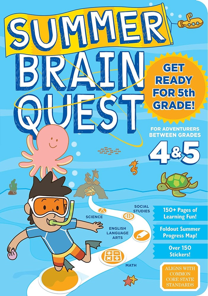 Summer Brain Quest: Between Grades 4 & 5 - 9780761189206 - Workman Publishing