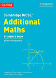 Cambridge IGCSE Additional Maths Studentâ€™s Book 2nd Edition - David Bird - 9780008546076 - Collins