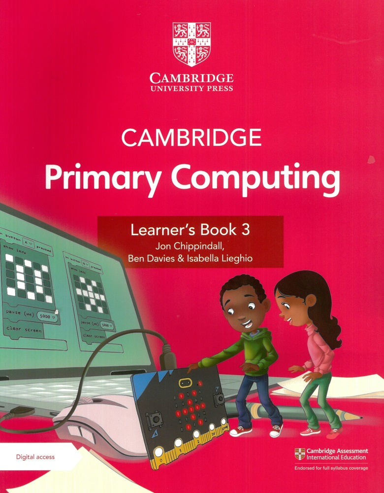 Cambridge Primary Computing Learner's Book 3 with Digital Access (1 Year) - 9781009309226 - Cambridge University Press