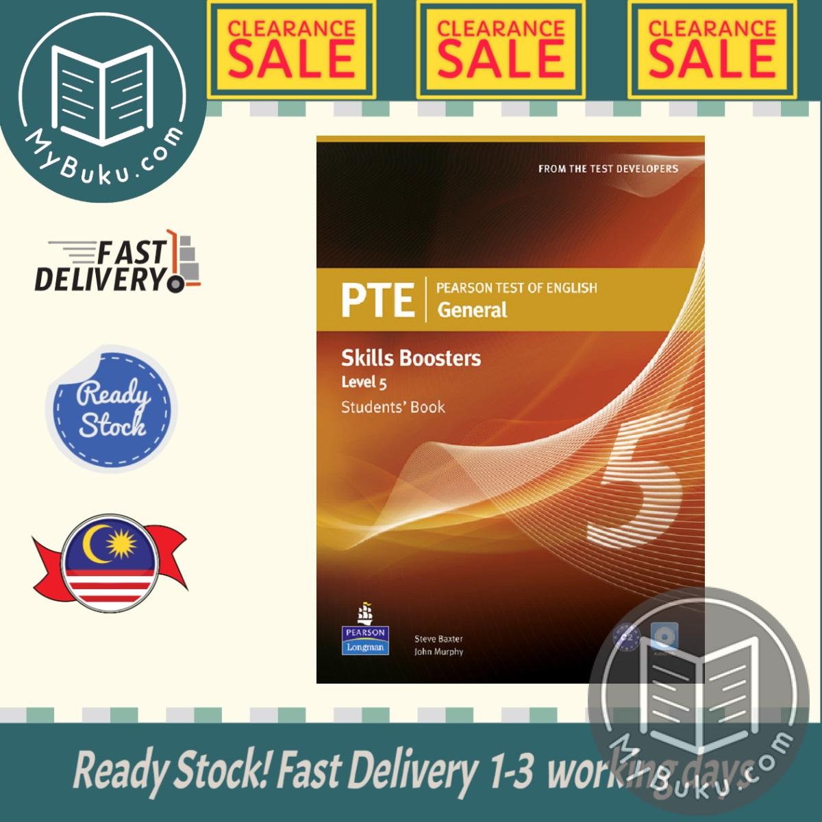 Clearance Sale - PTE General Skills Booster 5 Students Book and CD Pack - Steve Baxter - 9781408267851 - Pearson Education Limited