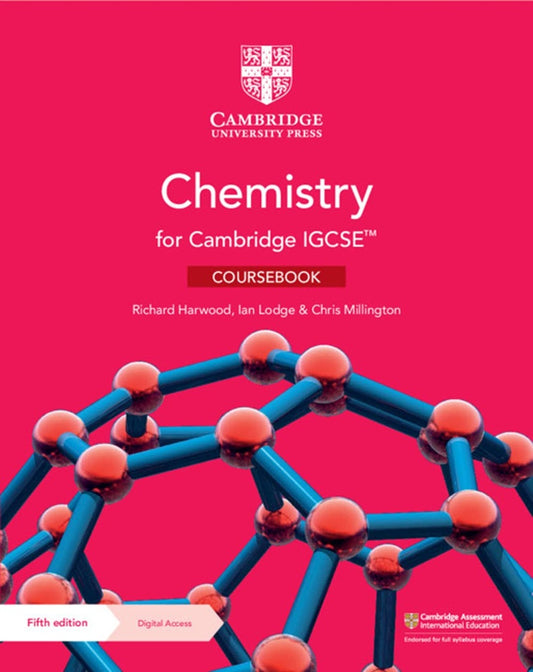 Cambridge IGCSE Chemistry Coursebook with Digital Access - Richard Harwood - 9781108951609 - Cambridge University Press