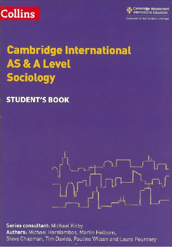 Cambridge International AS & A Level Sociology Student's Book - Michael Haralambos - 9780008287627 - HarperCollins