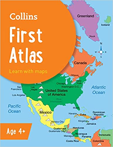 Collins First Atlas - Collins Maps - 9780008485931 - HarperCollins